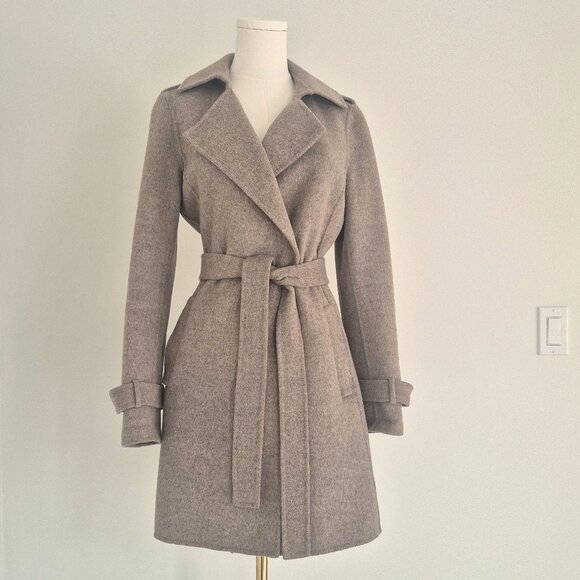 Banana Republic belted wool coat, size S - Picture 1 of 9